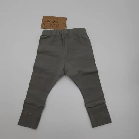 The Simple Folk The Ribbed Legging in Lead Gray Size 12/18 Months - Picture 5 of 6